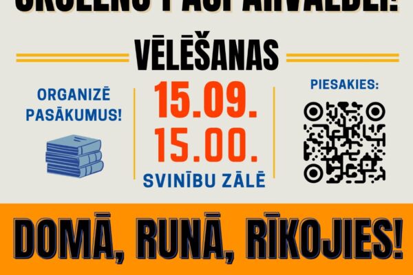 Pievienojies skolēnu pašpārvaldei! Skolēnu pašpārvalde