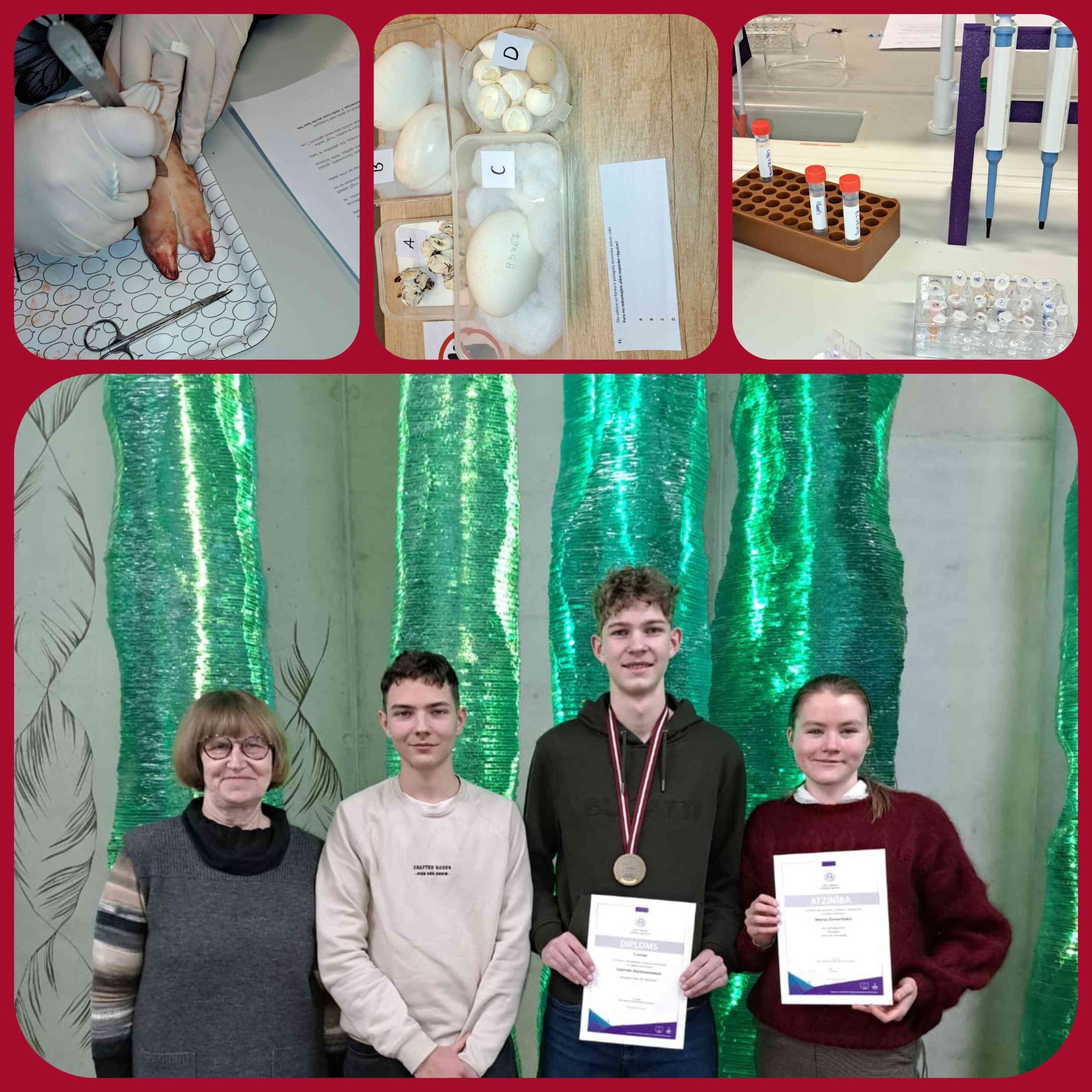 Valsts 48. Bioloģijas olimpiādes rezultāti